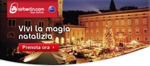 AirBerlin: voli in Europa a Natale da 49€ tutto incluso