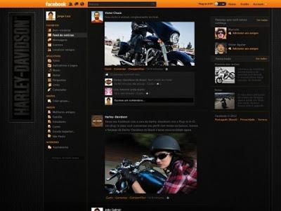 Harley customizza anche il tuo Facebook