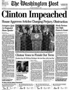 Clinton Impeached