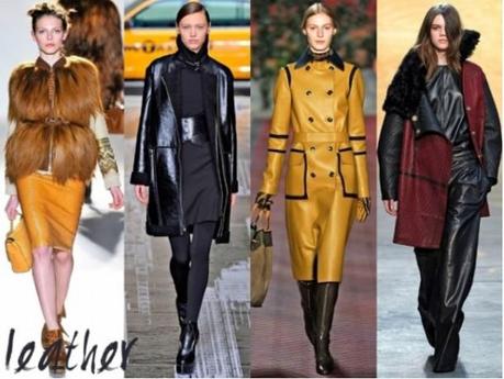 Il trend dell'autunno: LA PELLE