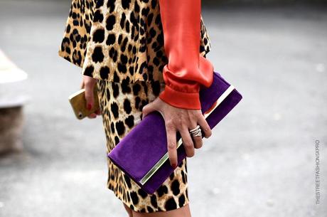 In the Street...The Leopard is back in Town...Milan & Paris