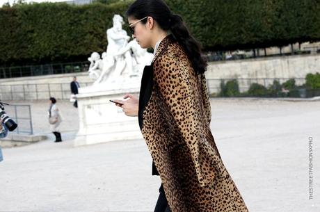 In the Street...The Leopard is back in Town...Milan & Paris