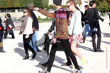 In the Street...The Leopard is back in Town...Milan & Paris