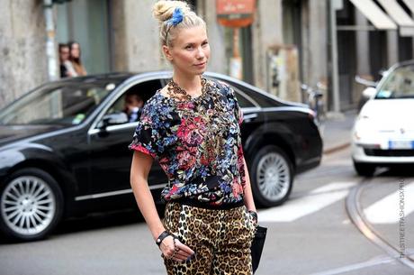 In the Street...The Leopard is back in Town...Milan & Paris