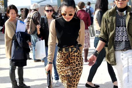 In the Street...The Leopard is back in Town...Milan & Paris