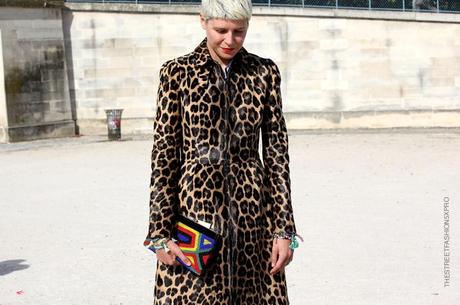 In the Street...The Leopard is back in Town...Milan & Paris