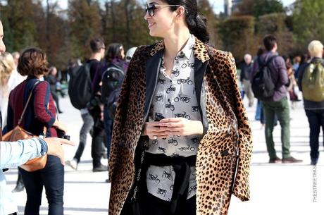 In the Street...The Leopard is back in Town...Milan & Paris