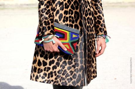 In the Street...The Leopard is back in Town...Milan & Paris