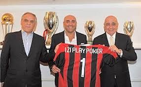 IziPlay nuovo sponsor del Milan