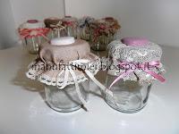 Piccoli vasetti shabby