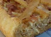 Crostata salata verza prosciutto