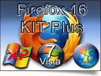 Firefox 16 KIT Plus per Windows 7 - 8 - XP