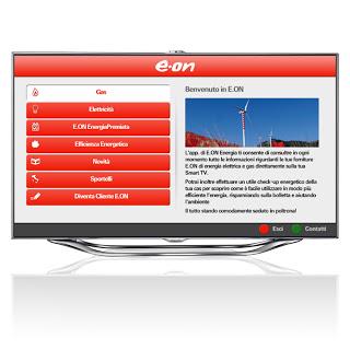 SAMSUNG lancia E.ON Energia TV, la prima app per monitorare e ridurre i consumi di gas ed elettricità dal televisore di casa!