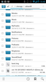 CyanogenMod 10 Nightly: rilasciata la CM10 Nightly 20121101 e in arrivo un file manager proprietario