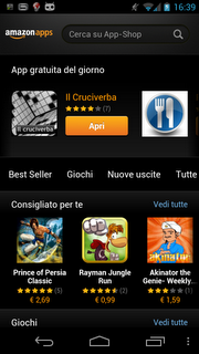 Amazon App Shop regala Cruciverba (solo oggi 1° novembre 2012)