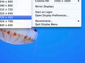 Display Menù l’app riporta risoluzione dello schermo Mountain Lion alla barra menu