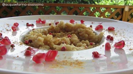 risotto al melograno per intolleranti al nichel