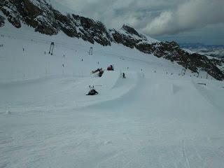 Spedizione in Kitzsteinhorn. (Coordinate geografiche: lontano, nell' Osterreich).