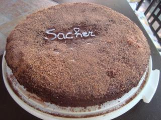Torta Sacher.