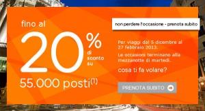 easyJet: voli scontati del 20%