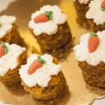 Smilingischic Luxury Swap Party, il buffet, dolci alla carota