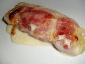 Involtini di patate al prosciutto