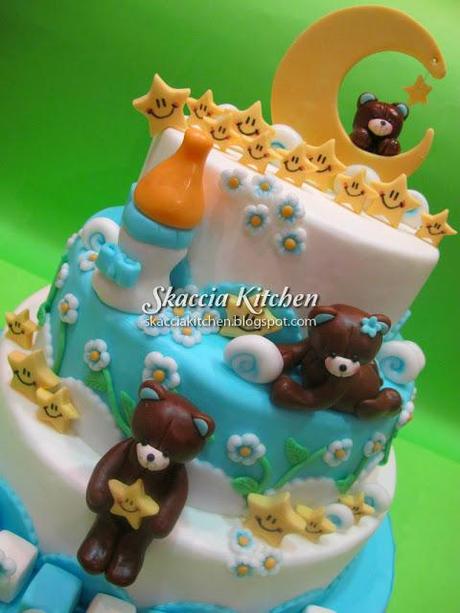 Moon Bears Cake