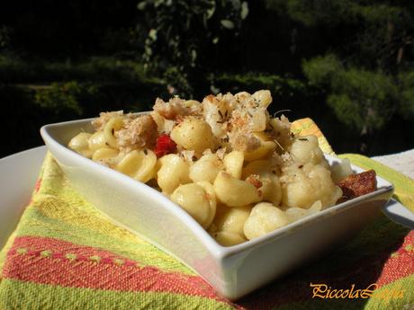 Orecchiette con Cavolfiore e Briciole di Pane