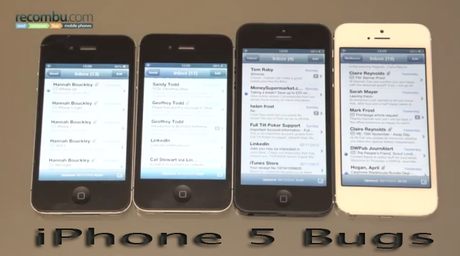 Bug presente nello scrolling dell’iPhone 5 [video]