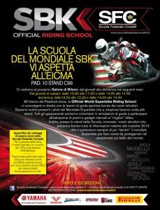 EICMA: SBK Official Riding School