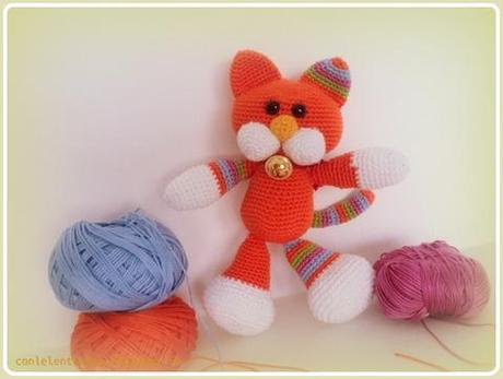 Il gattino pasticcione... amigurumi!