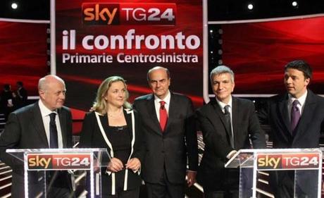 Il confronto tra i candidati alle primarie del Centrosinistra supera ogni aspettativa: quasi 2 mln su Sky e Cielo