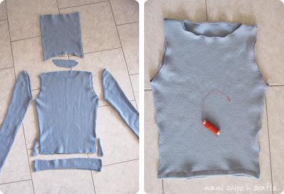 Storia di un gilet bruttino bruttino...