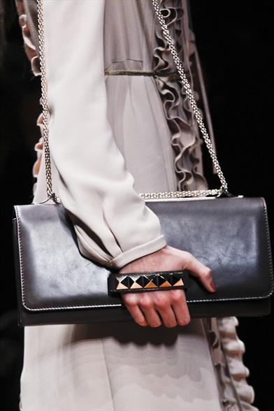 Valentino Rockstud Clutch Bag