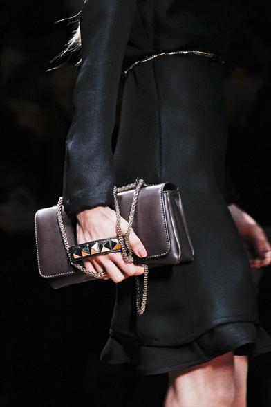 Valentino Rockstud Clutch Bag