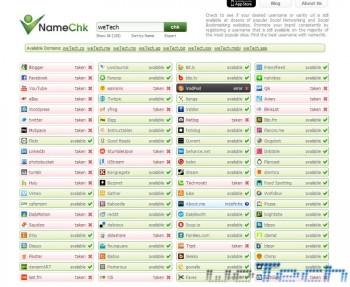 NameChk e KnowEm: come verificare la disponibilità di nickname su più siti contemporaneamente