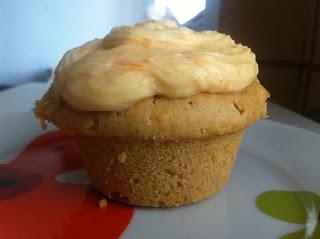 Cupcakes alla zucca con crema al mascarpone