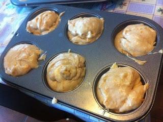 Cupcakes alla zucca con crema al mascarpone