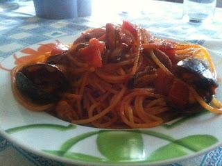 Spaghetti con le cozze