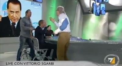 Cristina Parodi Live: tra Sloan e Sgarbi volano petardi