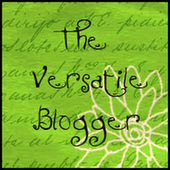 The versatile blogger! un premio per me!