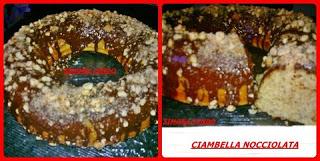 CIAMBELLA NOCCIOLATA CON GLASSA AL CIOCCOLATO