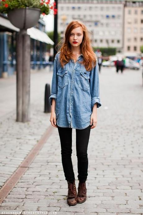 Inspire: Denim shirt