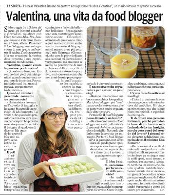 Valentina, una vita da food blogger @cucinaecantinab