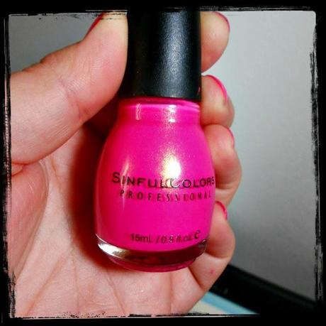 SinfulColors...smalto Cream  Pink