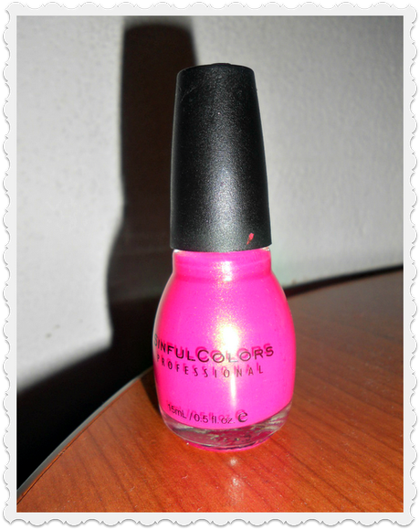 SinfulColors...smalto Cream  Pink