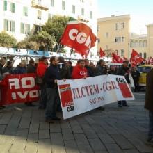 Anche a Savona giornata di sciopero europeo. Forte adesione