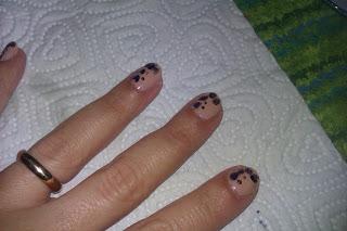 NAIL ART LEOPARD