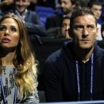 Londra, Totti e Ilary in tribuna agli ATP 02