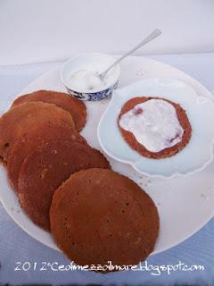 Rifatte senza glutine ... Blinis alla zucca e farina di ceci